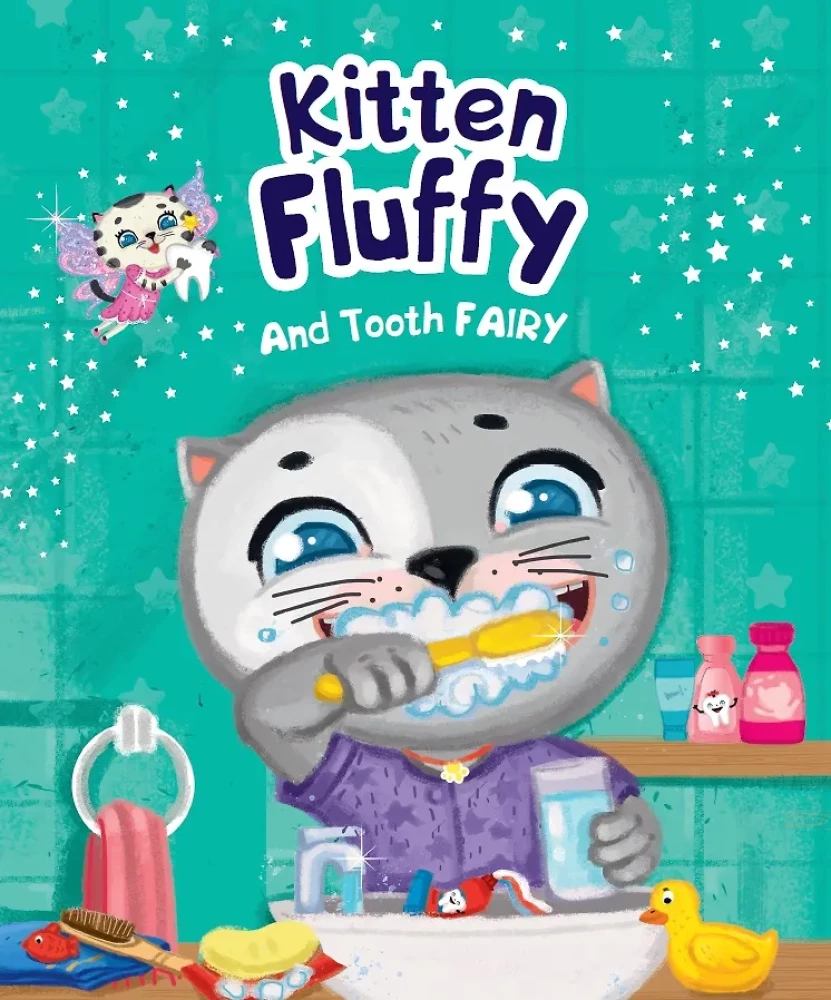 Kitten Fluffy and Tooth fairy /Котёнок Пух и Зубная фея
