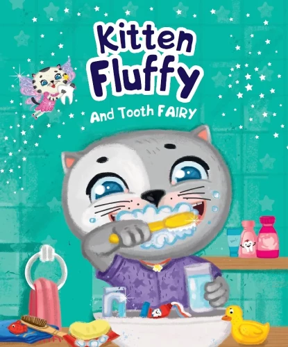 Kitten Fluffy and Tooth fairy /Котёнок Пух и Зубная фея