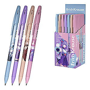 Kugļpene - R-301 Stick&Grip Manga 0.7, tintes krāsa zila, sortimentā