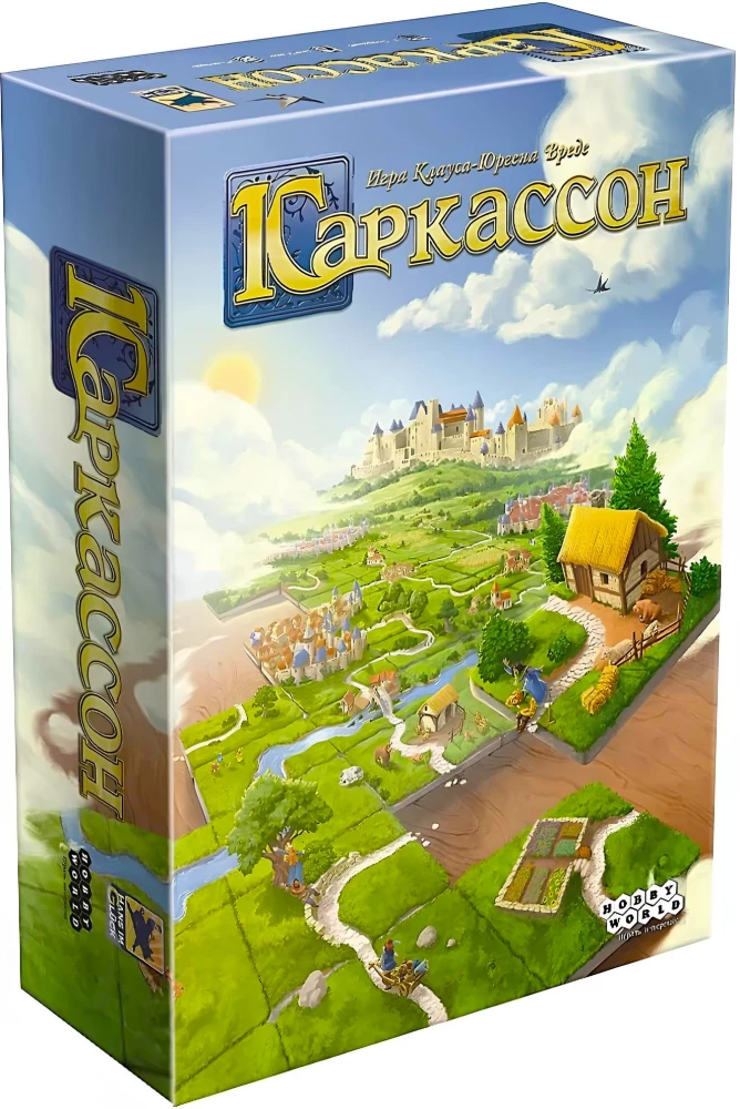 Настольная игра - Каркассон. Carcassonne