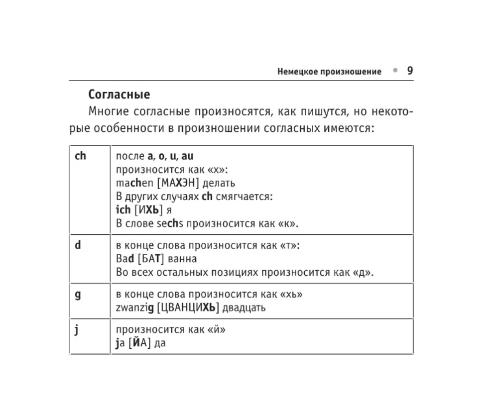 Visi Vācijas valodas noteikumi