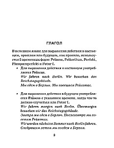Все правила немецкого языка для школьников в схемах и таблицах. 5-9 классы