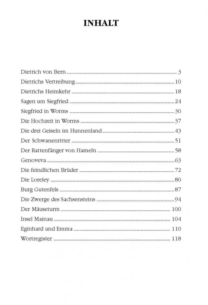 Deutsche Sagen und Legenden = Немецкие предания и легенды