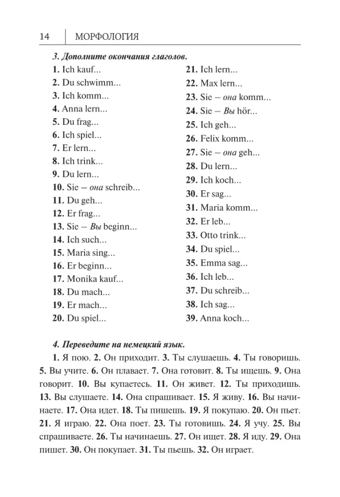 Грамматика немецкого языка