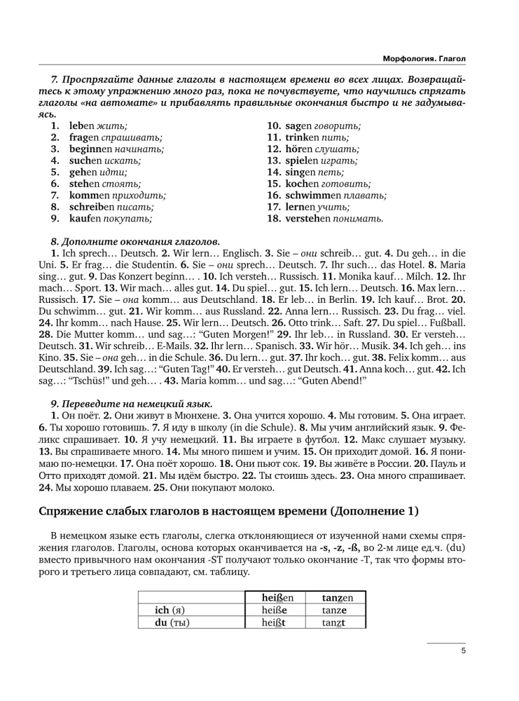 Vācu gramatika. Vācu valodas gramatika