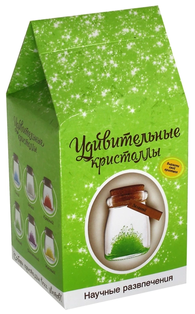 Pārsteidzošs kristāls - Zaļš