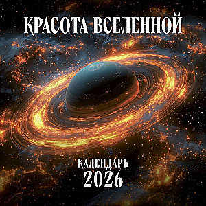 Красота Вселенной. Календарь настенный на 2026 год