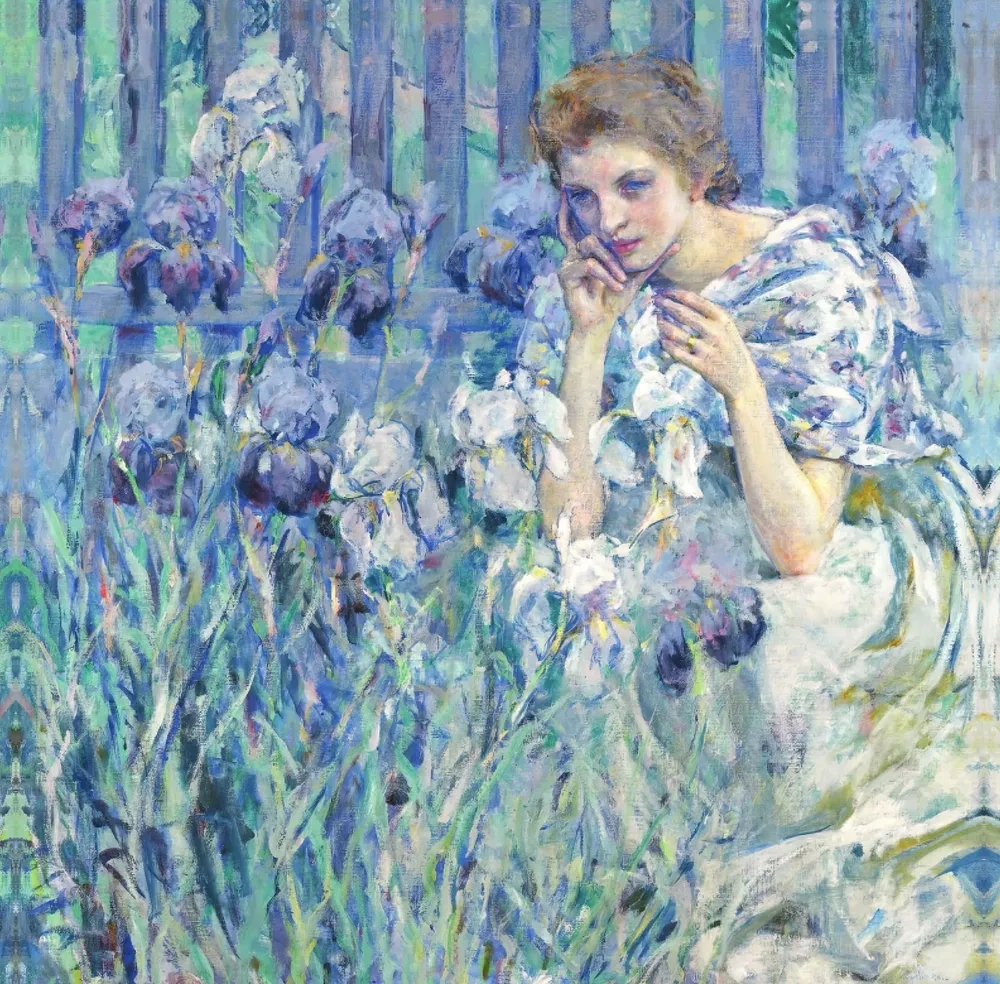 Прекрасные сады. Картины великих художников. Календарь настенный на 2026 год