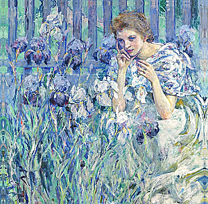 Прекрасные сады. Картины великих художников. Календарь настенный на 2026 год