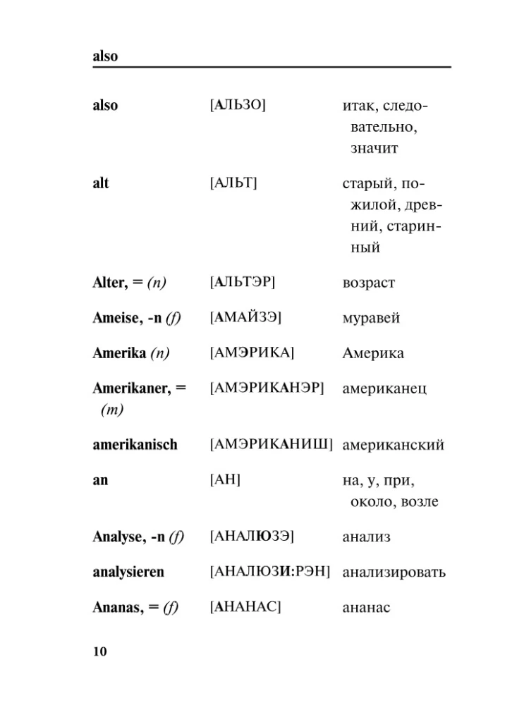 Немецко-русский, русско-немецкий словарь с произношением