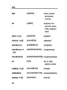 Немецко-русский, русско-немецкий словарь с произношением