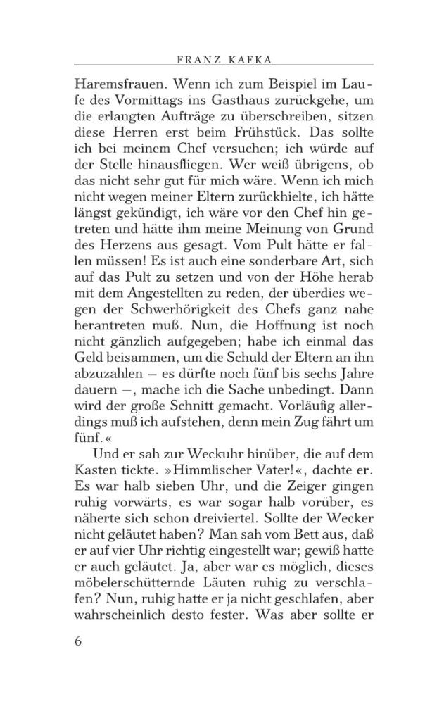 Die Verwandlung = Превращение