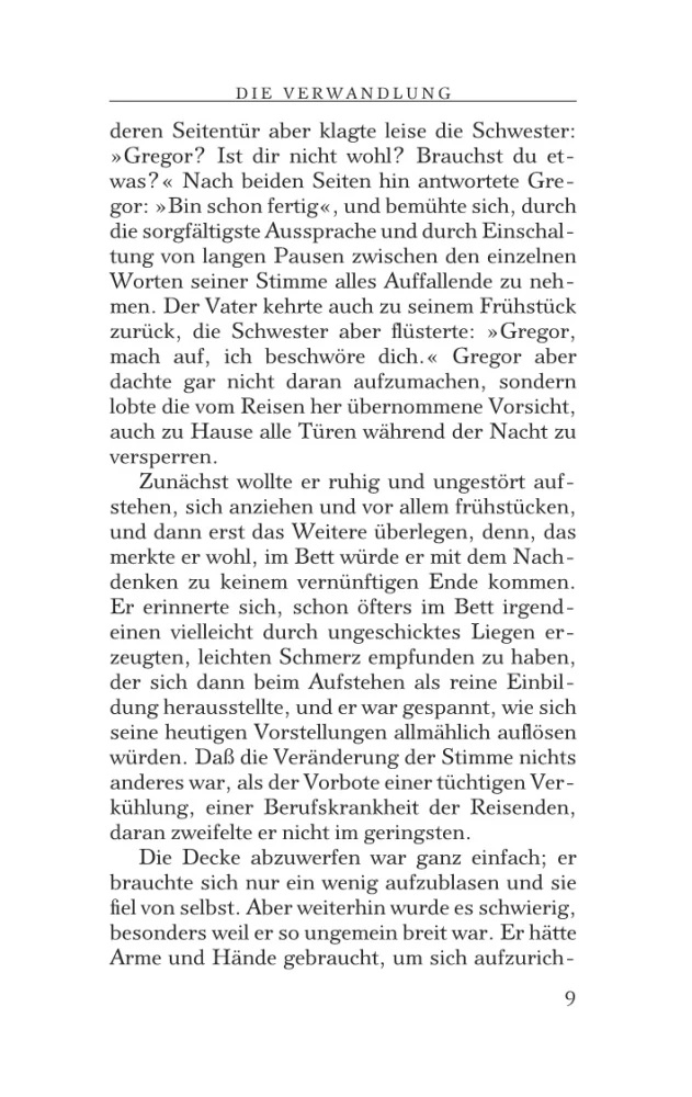 Die Verwandlung = Превращение
