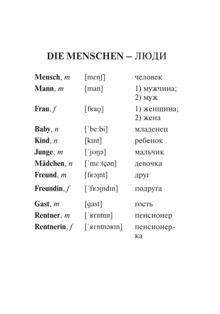 3000 самых употребительных слов и выражений немецкого языка