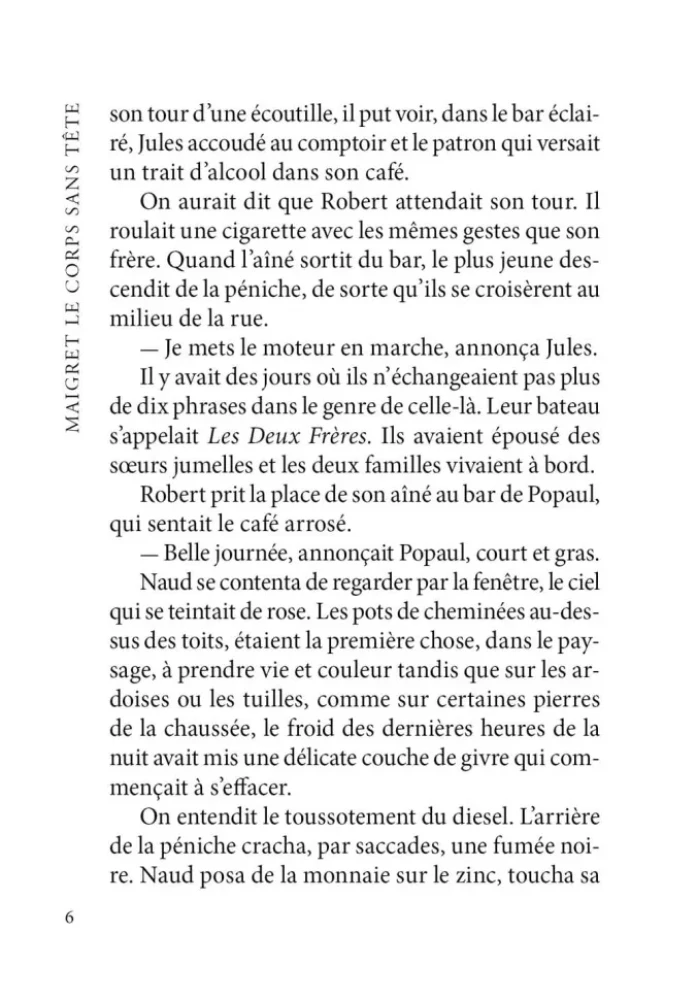 Maigret et le corps sans tete