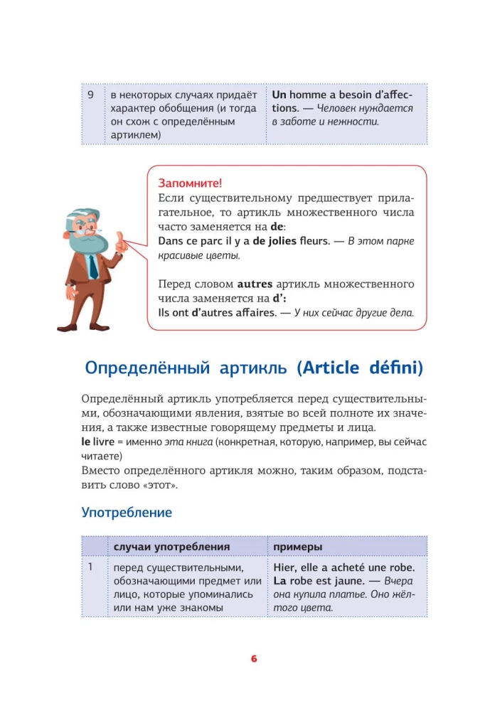 Franču gramatika shēmās un tabulās