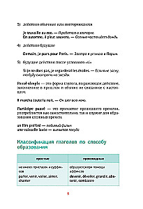 Franču valoda. Visi nepareizie darbības vārdi