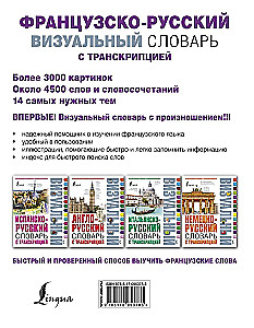 Французско-русский визуальный словарь с транскрипцией