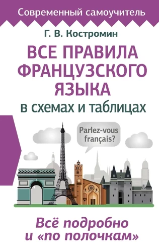 Visi franču valodas noteikumi shēmās un tabulās