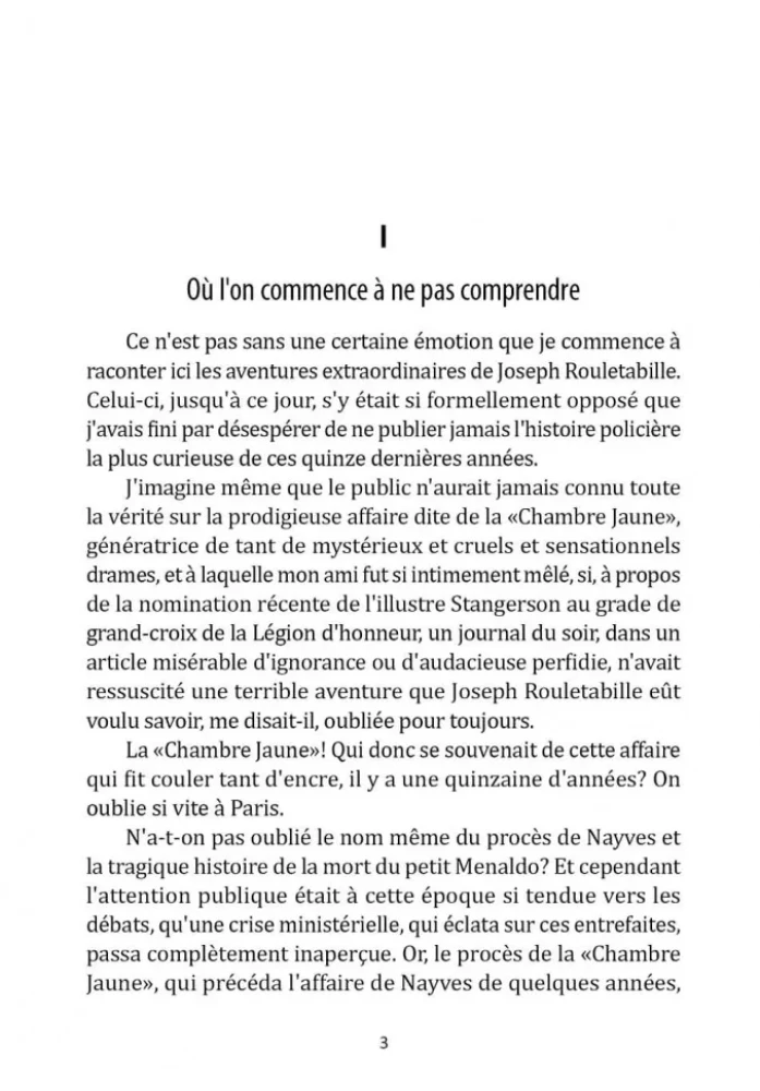Noslēpums dzeltenajā istabā / Le mystere de la chambre jaune