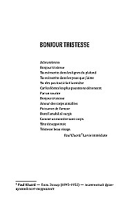 Bonjour Tristesse