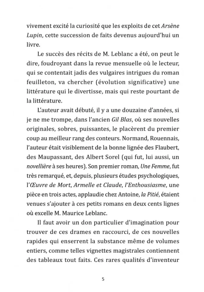 Arsene Lupin, Gentleman Cambrioleur