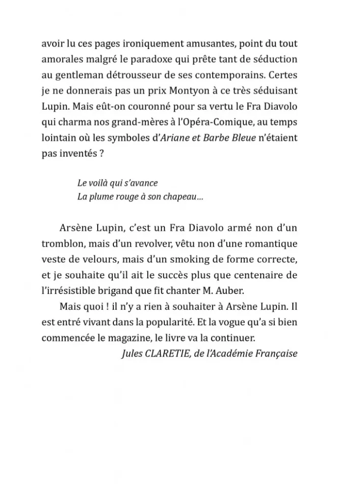 Arsene Lupin, Gentleman Cambrioleur