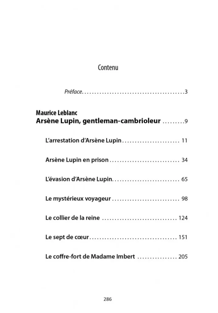 Arsene Lupin, Gentleman Cambrioleur