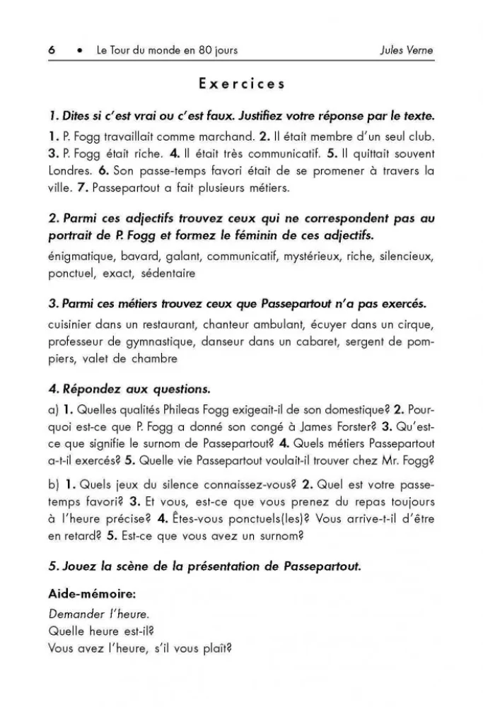 Le tour du monde en 80 jours / Visi pasauli 80 dienās