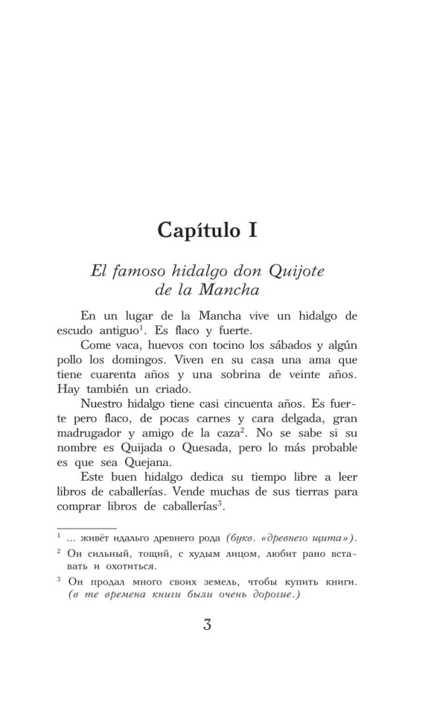Hitrums idalgs Don Kihots Lamanšs = Don Quijote de la Mancha. Līmenis 1