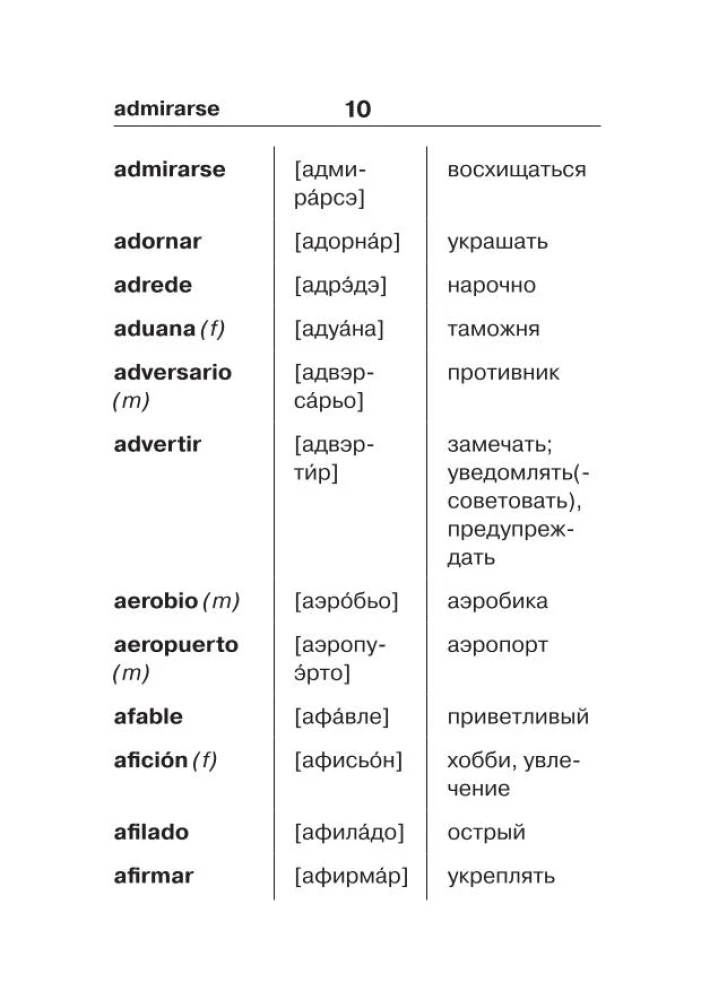 Испанско-русский русско-испанский словарь для школьников с приложениями