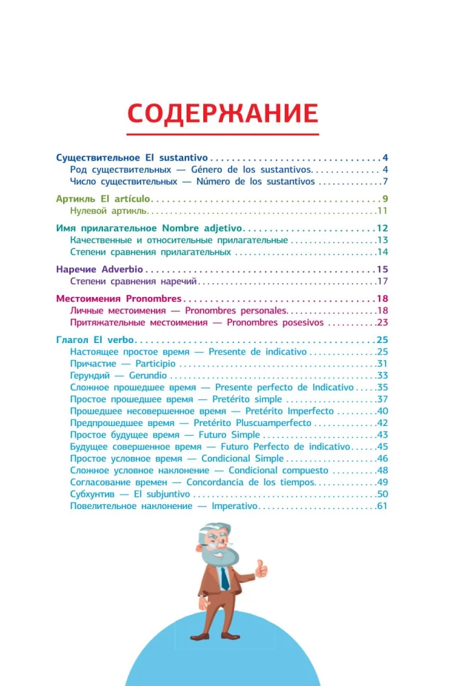 Испанская грамматика в схемах и таблицах