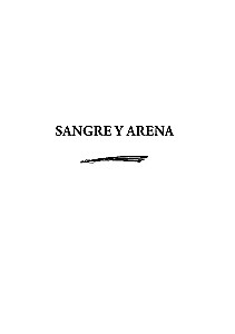 Sangre y Arena