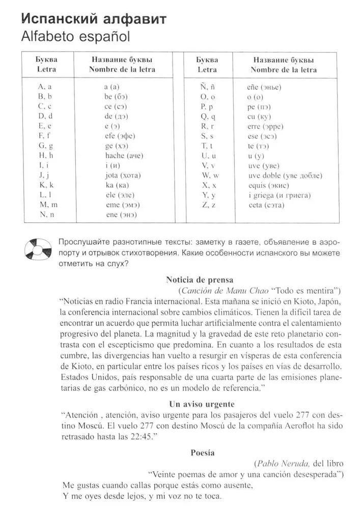 Учебник современного испанского языка с ключами и указателями