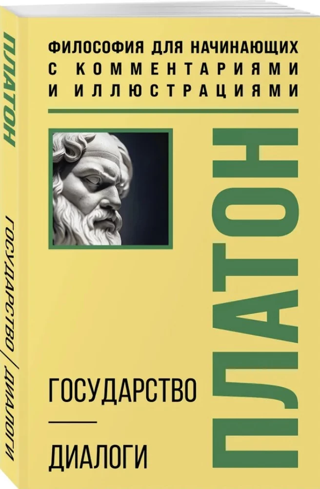 Государство. Диалоги. Философия для начинающих с комментариями и иллюстрациями