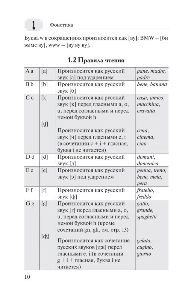 Грамматика итальянского языка с упражнениями