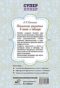 Итальянская грамматика в схемах и таблицах