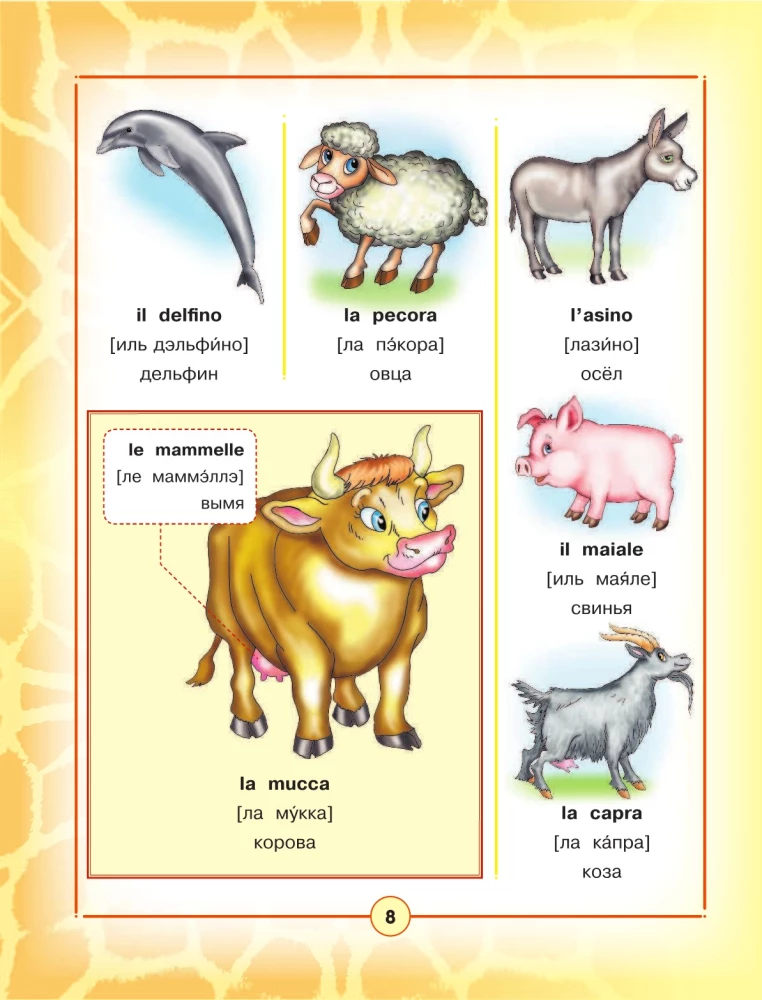 Итальянско-русский визуальный словарь