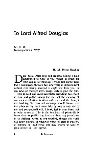 De Profundis