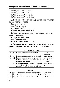 Все правила итальянского языка в схемах и таблицах