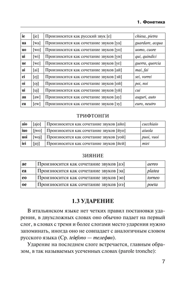 Все правила итальянского языка в схемах и таблицах