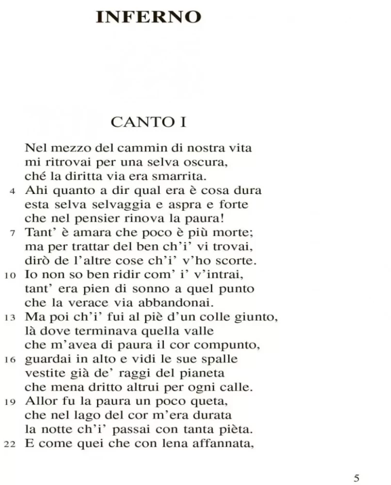 La Divina Commedia