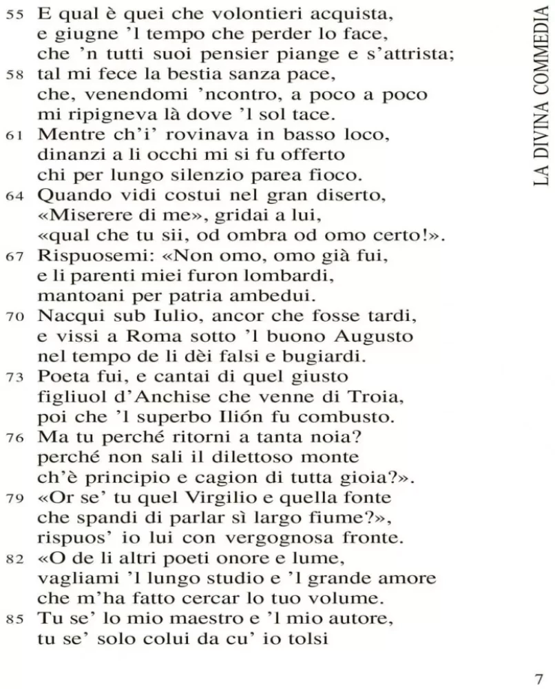 La Divina Commedia