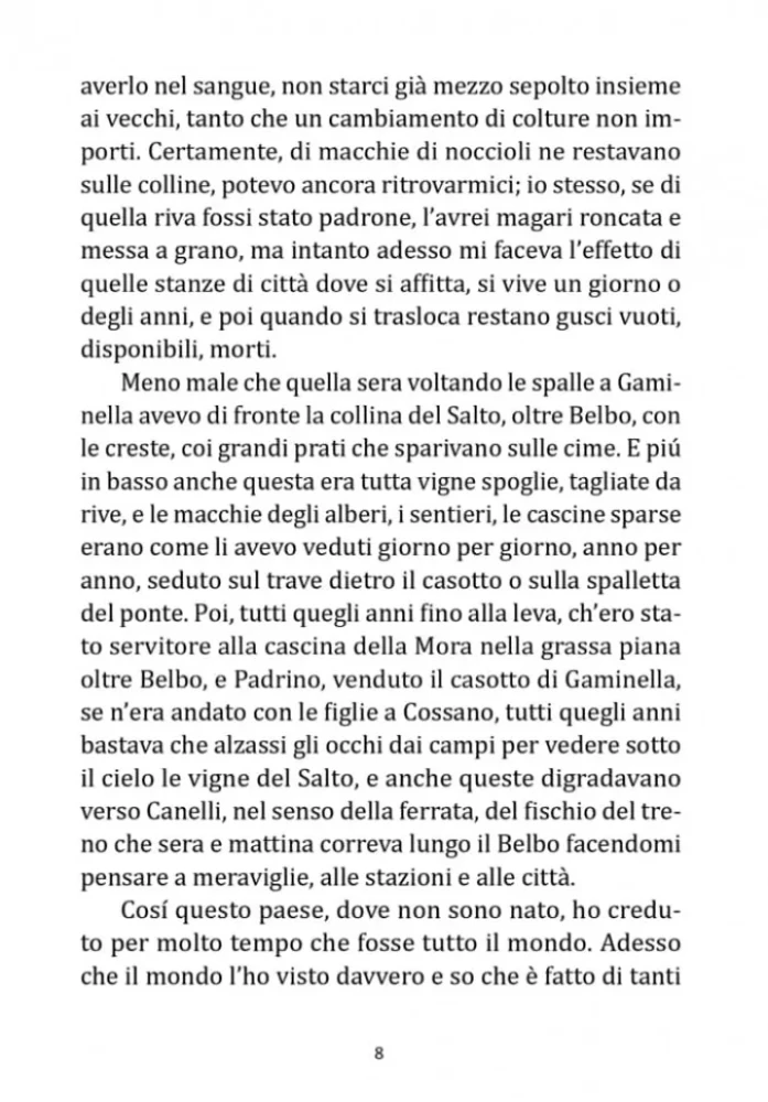 La luna e i falo. La bella estate