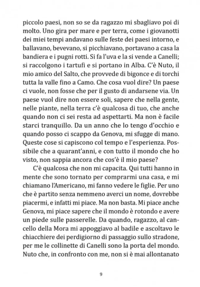 La luna e i falo. La bella estate