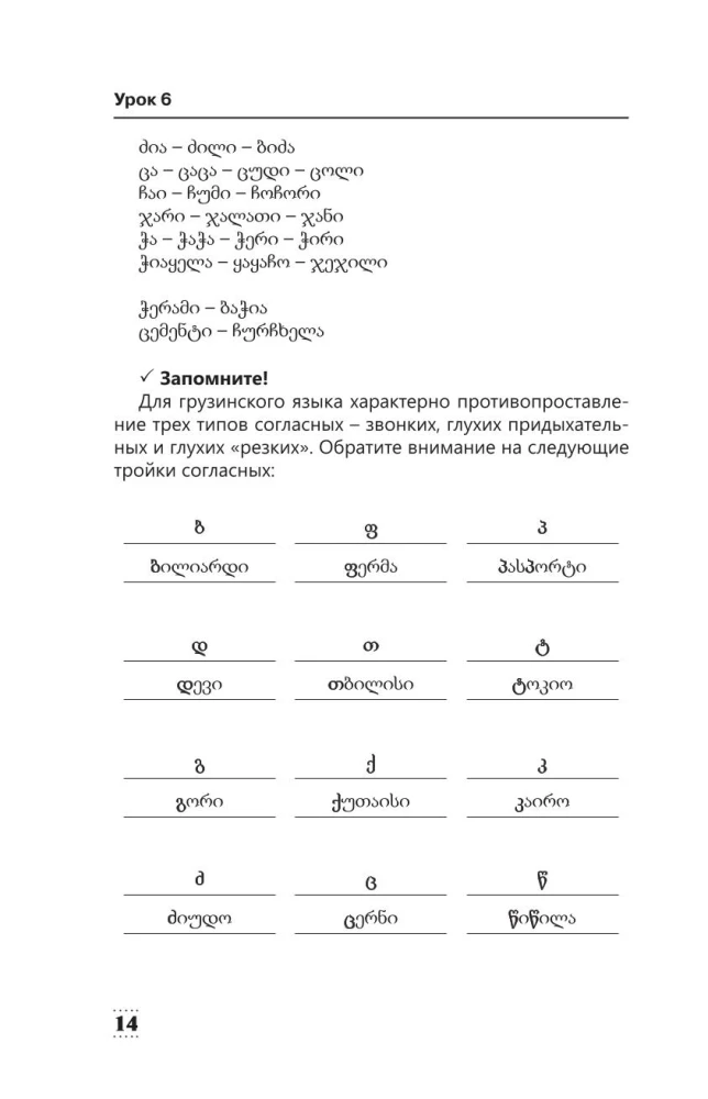 Интенсивный курс грузинского языка для начинающих