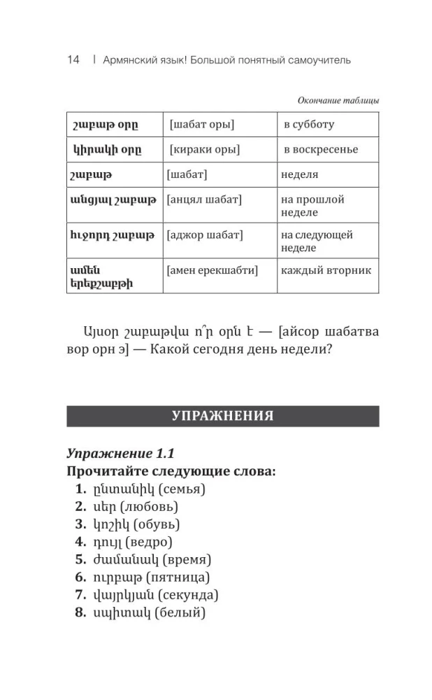 Армянский язык! Большой понятный самоучитель. Всё подробно и по полочкам