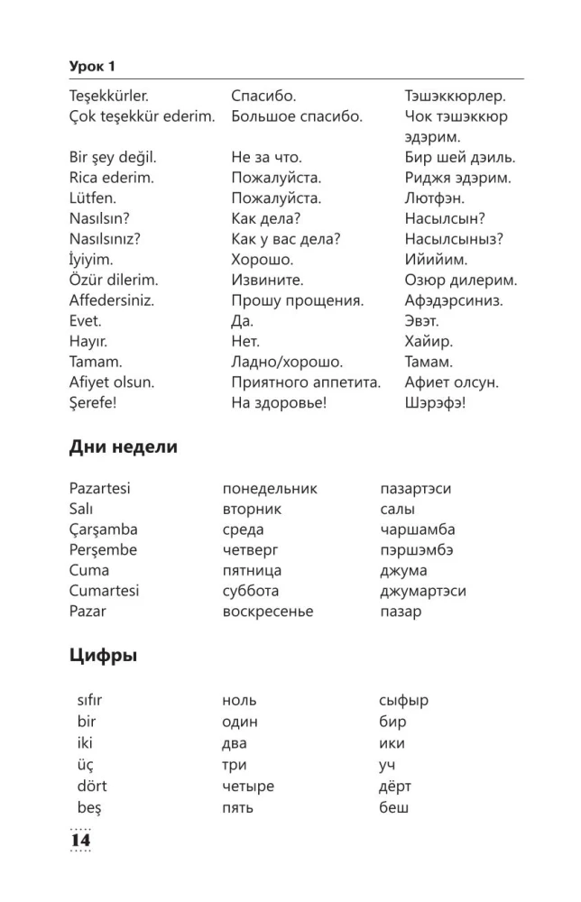 Полная грамматика турецкого языка для начинающих