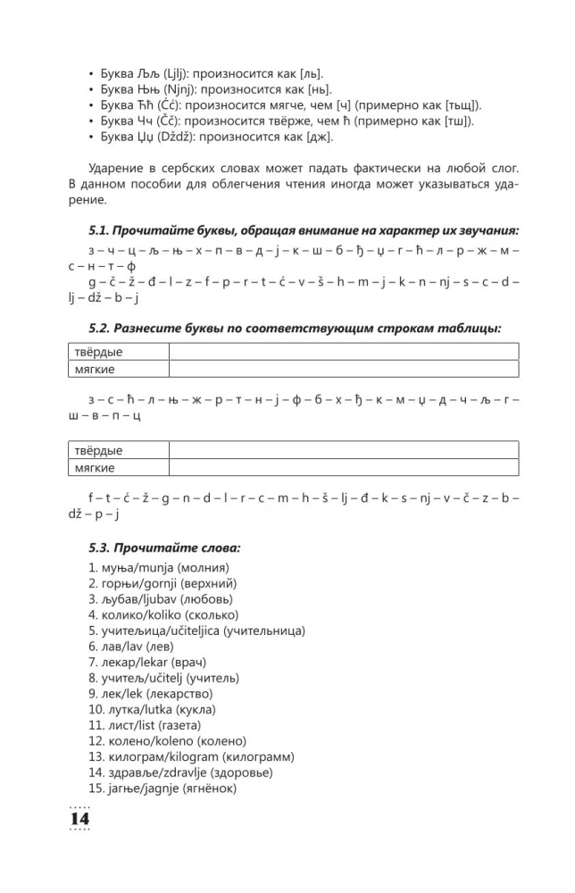 Интенсивный курс сербского языка для начинающих