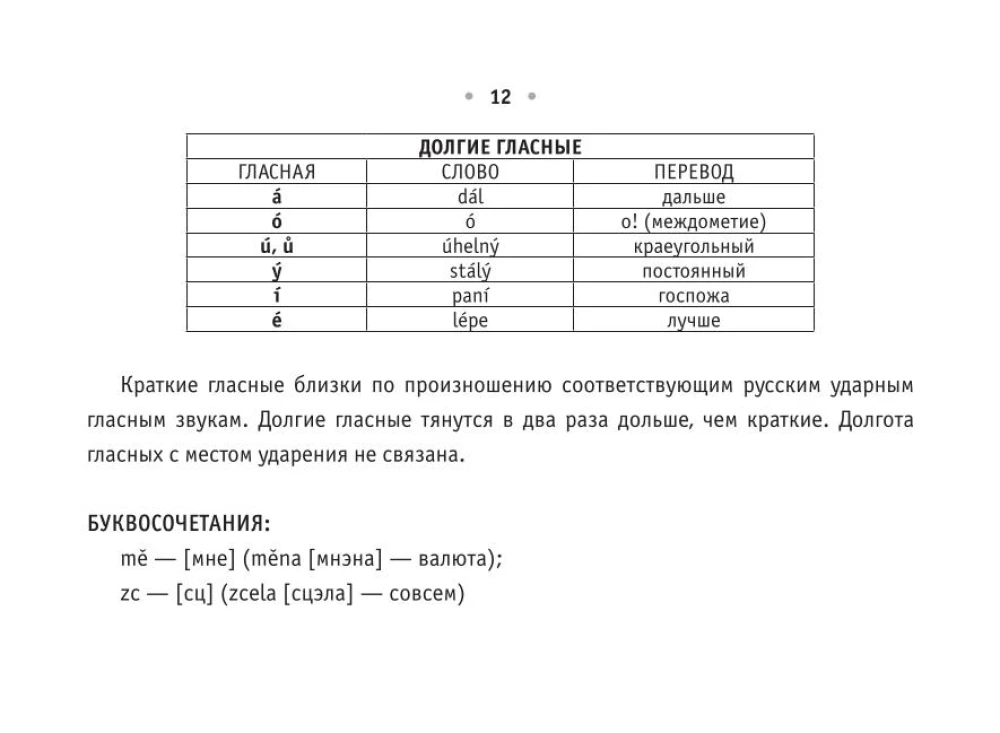 Все правила чешского языка на ладони
